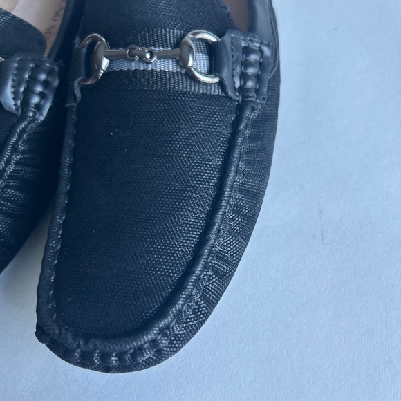Men’s New Bruno Marc Black Waterproof Fabric Leather Driver Loafers size 8 - Picture 10 of 16
